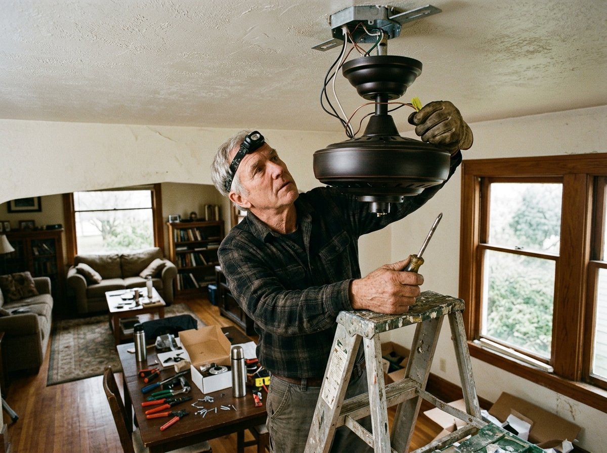 Ceiling Fan Installation in Corvallis, OR
